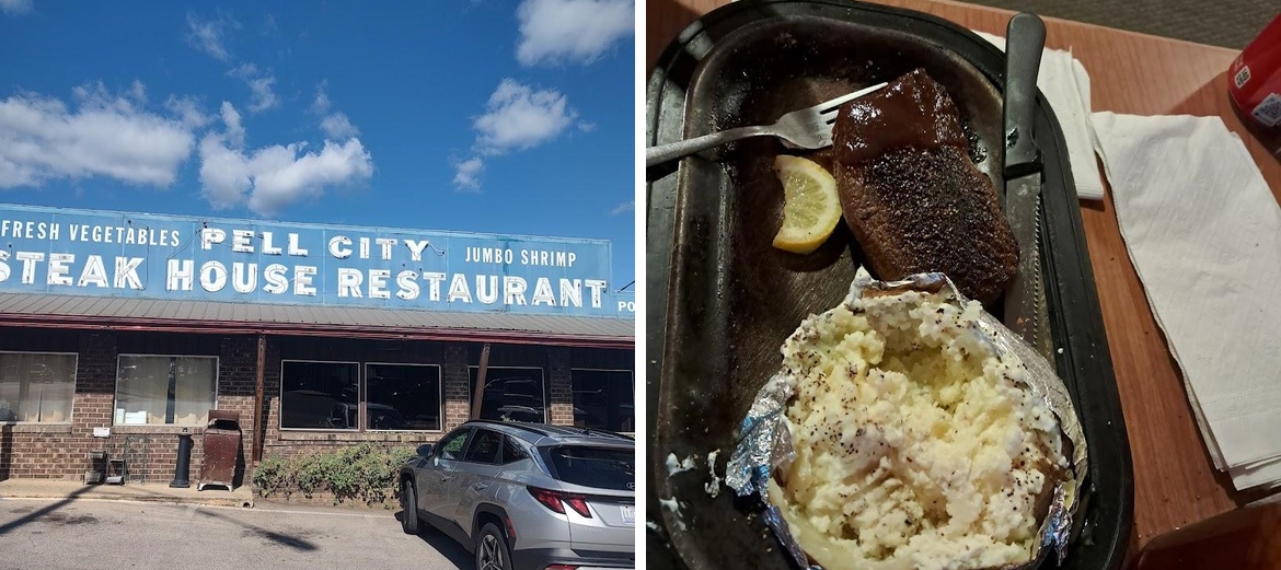 Pell City Steak House Restaurant Menu