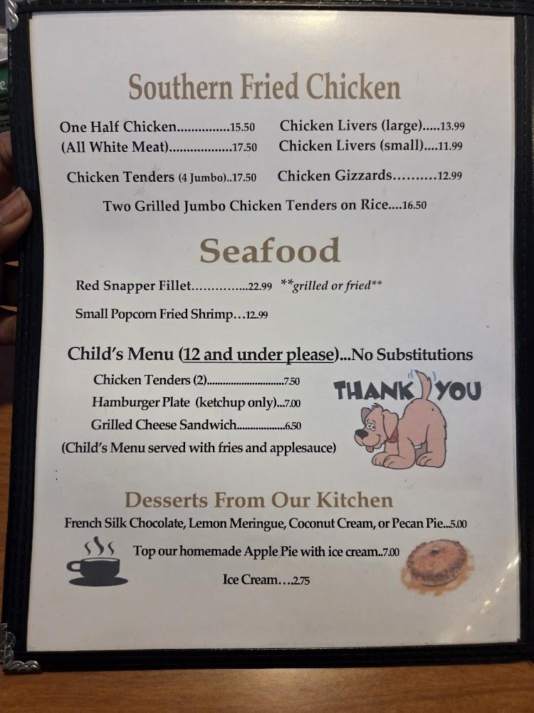 Pell City Steak House Restaurant Menu image 3